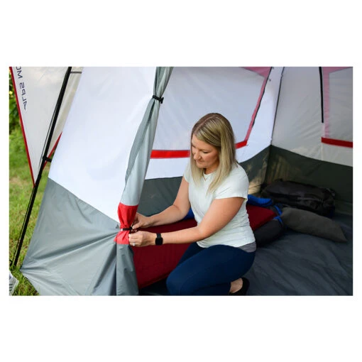 Alps Mountaineering Camp Creek 4-Person Gray/Red - Image 5