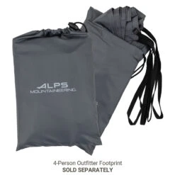 Alps Mountaineering Meramac 4-Person Outfitter 25 Alps Mountaineering Meramac 4-Person Outfitter -Alps 4 person of footprint 1