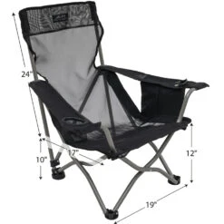 Alps Mountaineering Getaway Chair -Alps getaway chair black 2020 dimensions