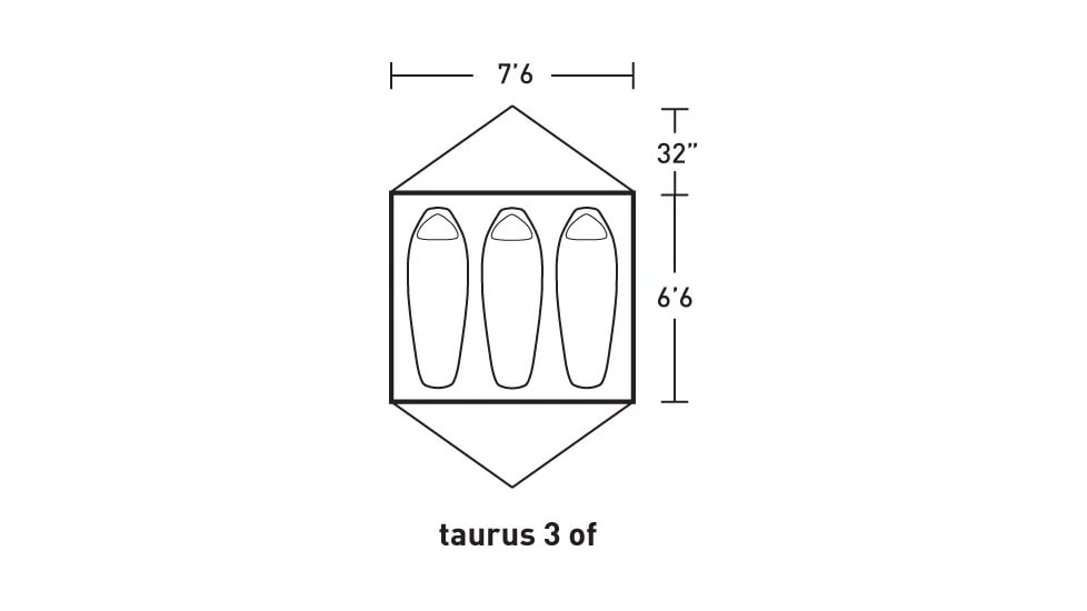 ALPS Mountaineering Taurus 3-Person Outfitter Tent 4 ALPS Mountaineering Taurus 3-Person Outfitter Tent - Image 2