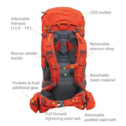 Alps Mountaineering Red Tail 65 25 Alps Mountaineering Red Tail 65 -Alps red tail 65 chili 2020 back call outs 01 2