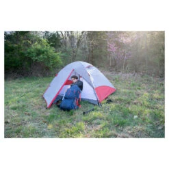 Alps Mountaineering Taurus 2-Person 30 Alps Mountaineering Taurus 2-Person -Alps taurus 2 fg red gray lifestyle 3 1